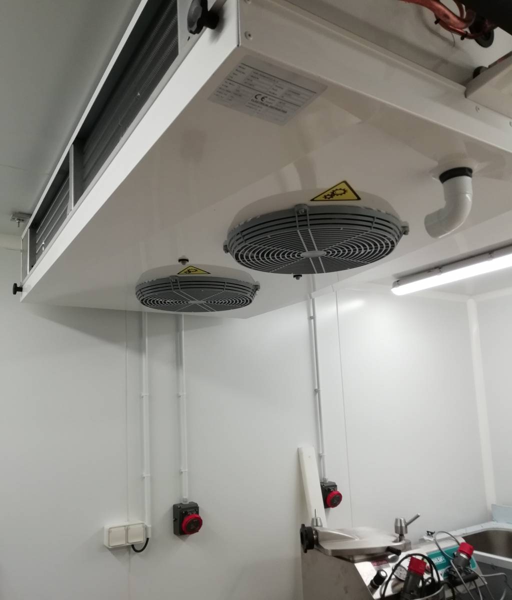 Evaporateur zone de préparation