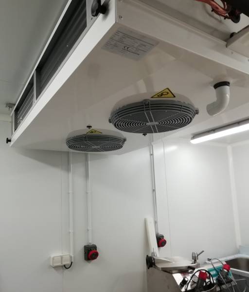 Evaporateur zone de préparation